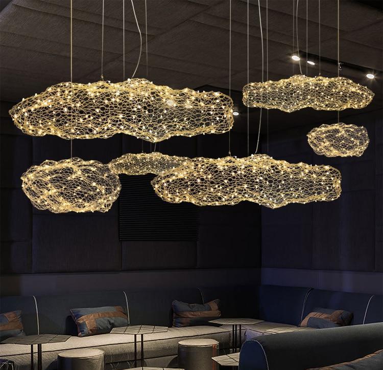 Celeste - Contemporary Starlight Cloud Lamp - InspiraDesigns 