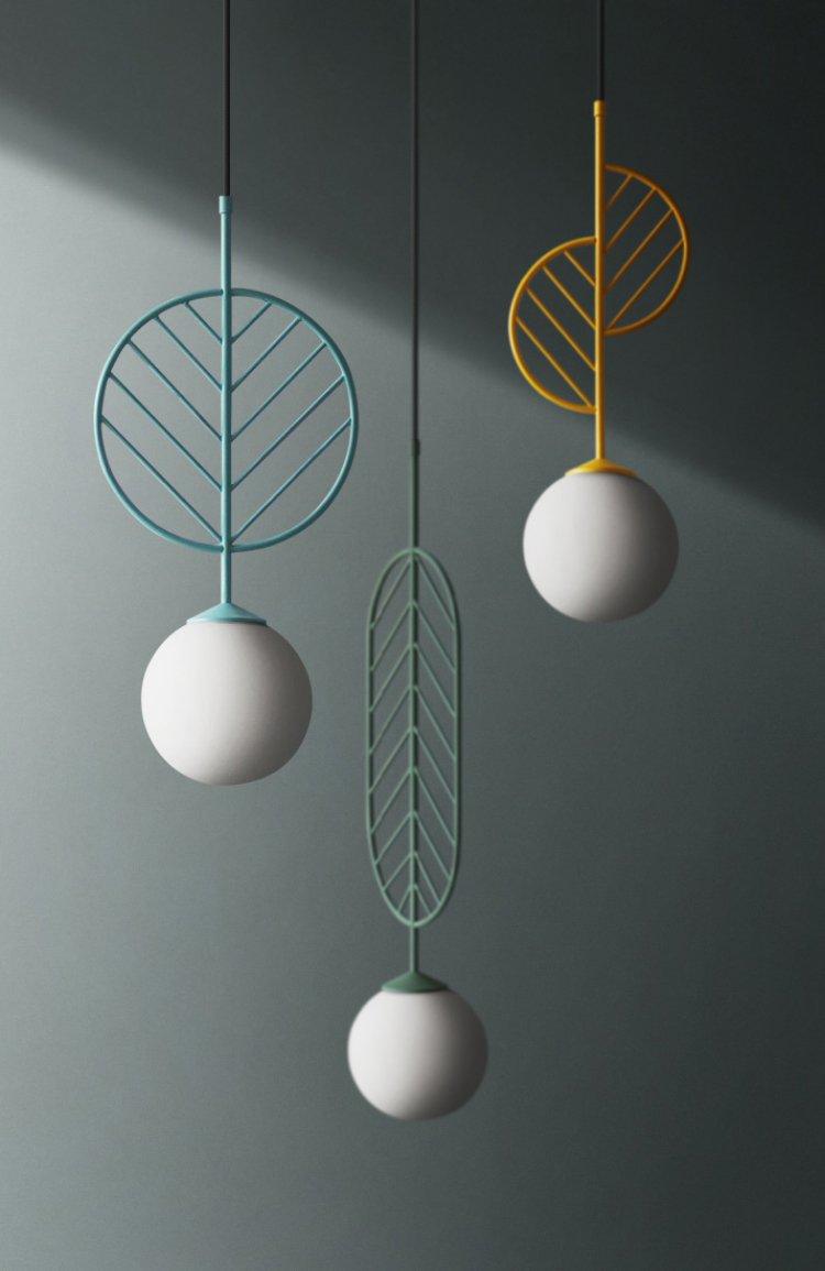 Aurora - Modern Nordic Pendant Lamp - InspiraDesigns 
