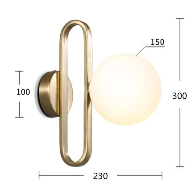 Aria - Modern Nordic Wall Lamp - InspiraDesigns 