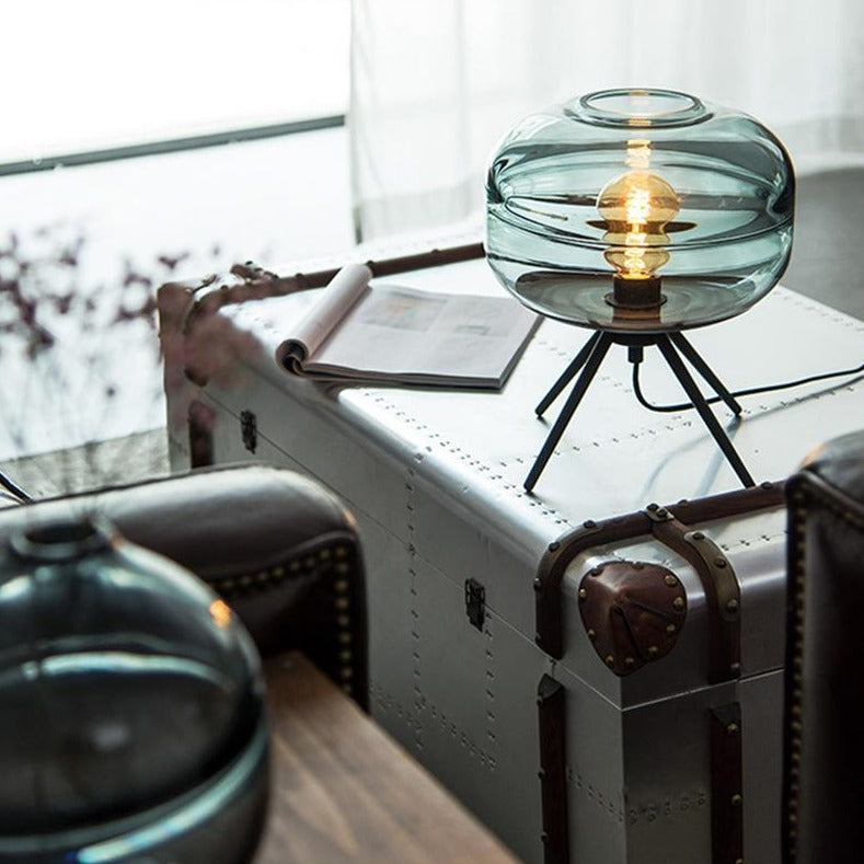Radiance - Glass Dome Desk Lamp - InspiraDesigns 