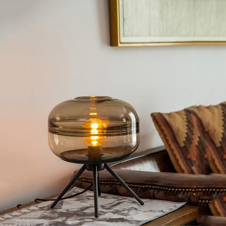 Radiance - Glass Dome Desk Lamp - InspiraDesigns 